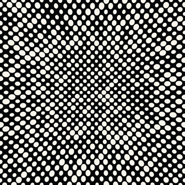 Naadloze Halftoonpatroon Dot Minimale Geometrische Achtergrond Afgedrukt Textuur — Stockvector