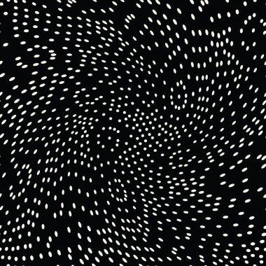 Soyut kesintisiz geometrik dekoratif vektör dotpattern