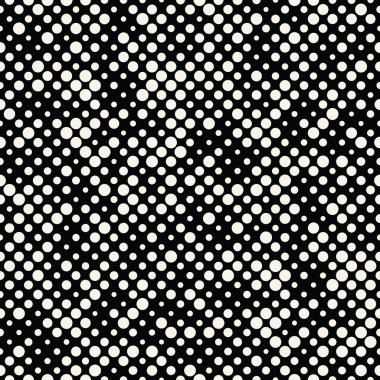nokta yarı ton seamless modeli, en az geometrik arka plan doku yazdırma