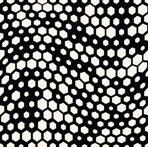 Motif Hexagonal Sans Couture Texture Impression Fond Géométrique Minimale — Image vectorielle