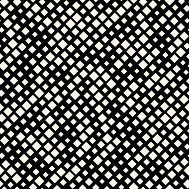 Kare yarı ton seamless modeli, en az geometrik arka plan yazdırma doku