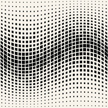 Kare yarı ton seamless modeli, en az geometrik arka sınır doku