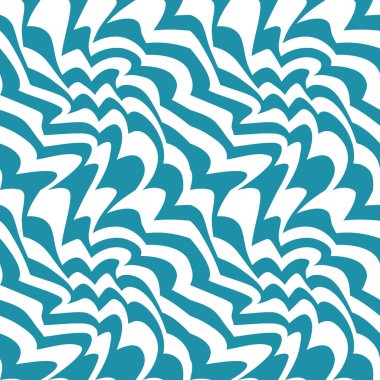 Geometrik dekoratif sanat seamless modeli