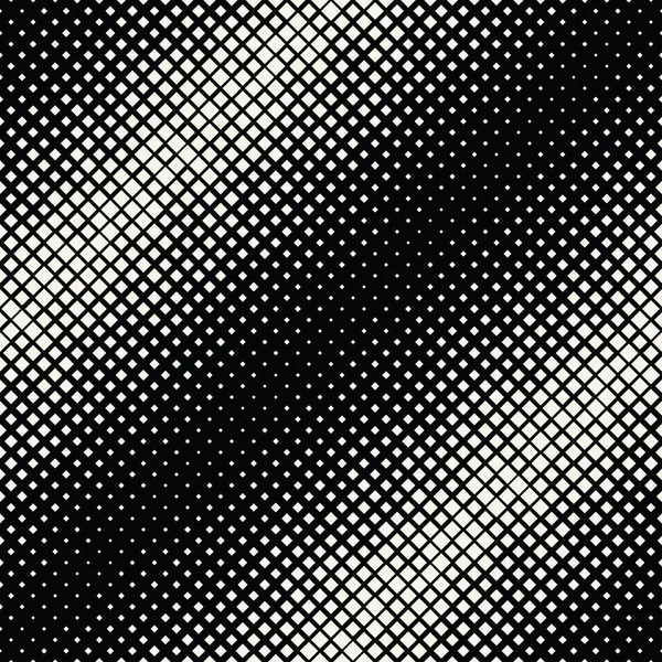 Square Halftone Seamless Pattern Minimal Geometric Background Print Texture — Stock Vector