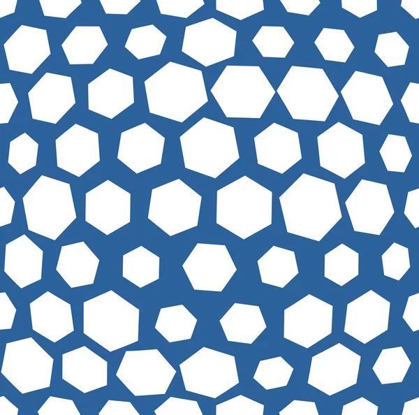 Hexagon Trippy Nahtloses Muster Minimale Geometrische Hintergrundtextur — Stockvektor