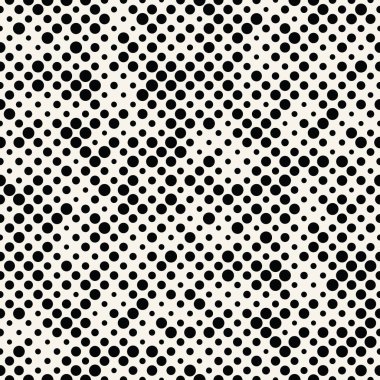 nokta yarı ton seamless modeli, en az geometrik arka plan doku yazdırma