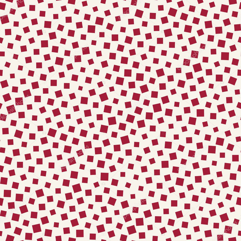 square halftone seamless pattern, minimal geometric background print texture