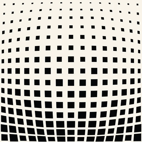 Квадратний Напівтоновий Безшовний Візерунок Мінімальна Геометрична Текстура Рамки Фону — стоковий вектор