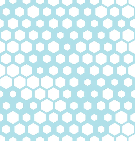 Hexagon Halbton Nahtlose Minimale Design Muster Geometrischer Hintergrund Drucken Textur — Stockvektor