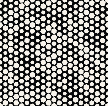 altıgen yarı ton kesintisiz en az tasarım deseni, geometrik arka plan doku yazdırın