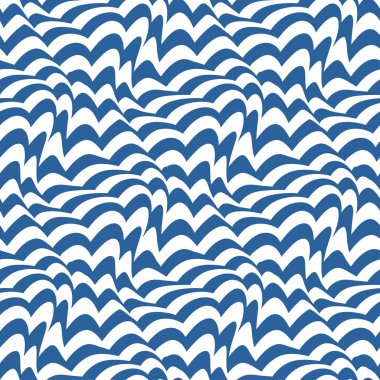 Geometrik dekoratif sanat seamless modeli