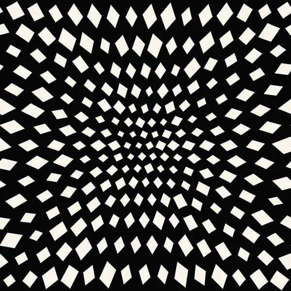 Quadrate Trippy Nahtloses Muster Minimale Geometrische Hintergrundtextur — Stockvektor