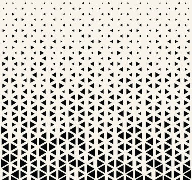 üçgen noktalı resim deseni, kesintisiz geometrik degrade kenarlık