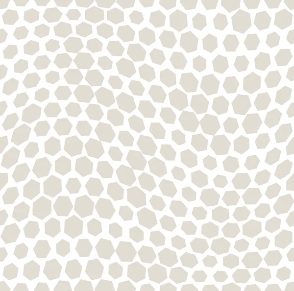 Hexagon Trippy Sömlösa Mönster Minimal Geometrisk Bakgrund Skriva Konsistens — Stock vektor