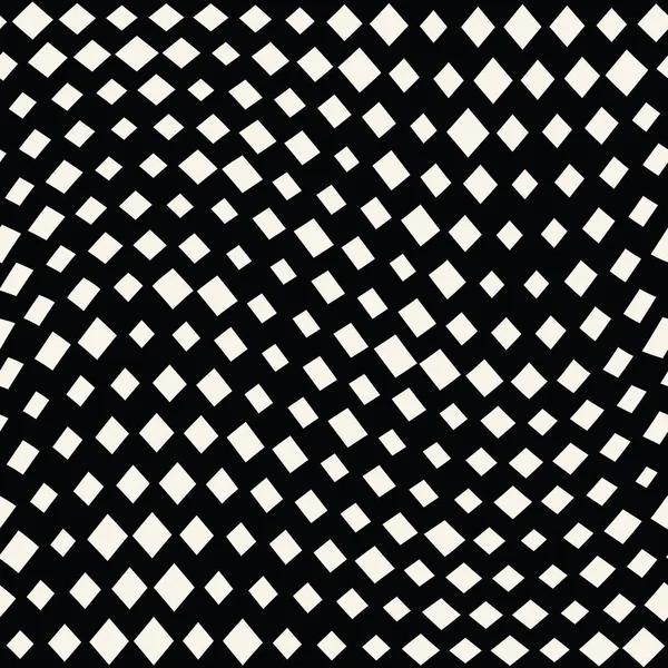 Quadrate Trippy Nahtloses Muster Minimale Geometrische Hintergrundtextur — Stockvektor