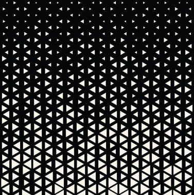 üçgen noktalı resim deseni, kesintisiz geometrik degrade kenarlık