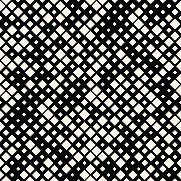 Quadratische Halbtonnahtlose Muster Minimale Geometrische Hintergrundtextur — Stockvektor
