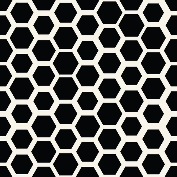 Hexagon Halftone Seamless Minimal Design Pattern Geometric Background Print Texture — Stock Vector