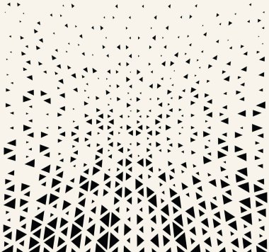 Soyut geometrik hipster moda baskı üçgeni deseni