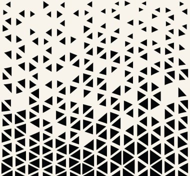 Soyut geometrik hipster moda baskı üçgeni deseni