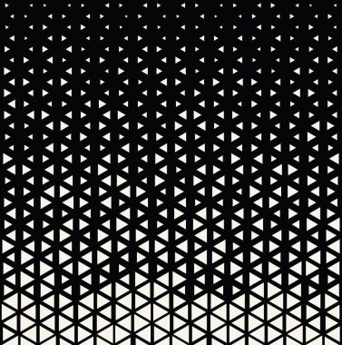 üçgen noktalı resim deseni, kesintisiz geometrik degrade kenarlık