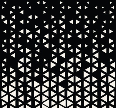 Soyut geometrik hipster moda baskı üçgeni deseni