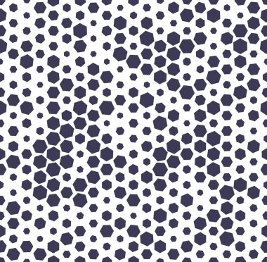 altıgen yarı ton kesintisiz en az tasarım deseni, geometrik arka plan doku yazdırın