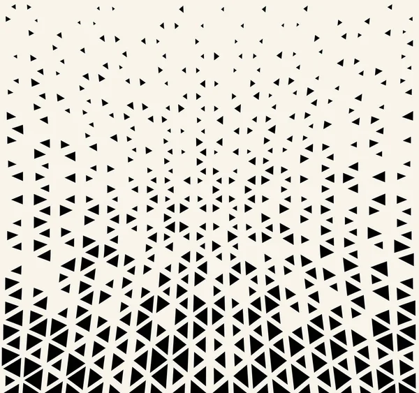 Abstract Geometrisch Hipster Fashion Design Print Driehoek Patroon — Stockvector