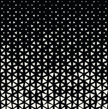 üçgen noktalı resim deseni, kesintisiz geometrik degrade kenarlık