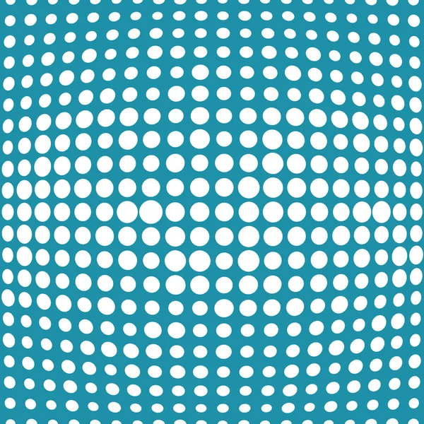 Halftone Dot Seamless Pattern Minimal Geometric Abstract Background — Stock Vector