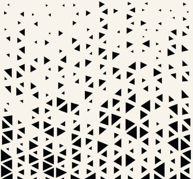 Soyut geometrik hipster moda baskı üçgeni deseni