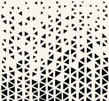 Soyut geometrik hipster moda baskı üçgeni deseni