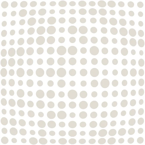 Dot Halftone Seamless Pattern Minimal Geometric Background Print Texture — Stock Vector