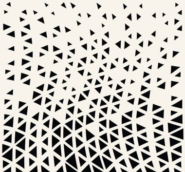 Soyut geometrik hipster moda baskı üçgeni deseni