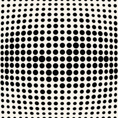 yarı ton nokta seamless modeli, en az geometrik arka plan