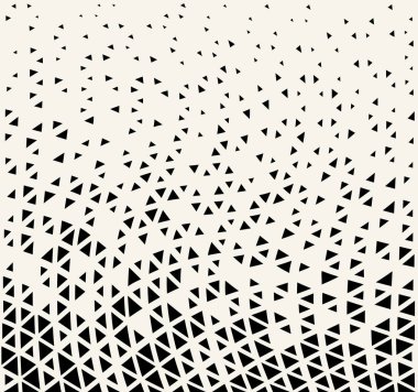 Soyut geometrik hipster moda baskı üçgeni deseni