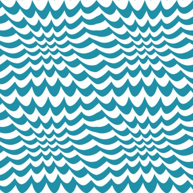 Geometrik dekoratif sanat seamless modeli