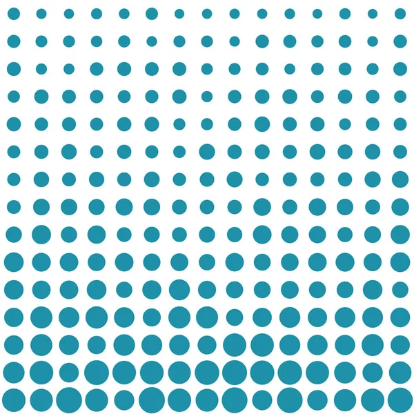 Halftone Dot Seamless Pattern Minimal Geometric Abstract Background — Stock Vector