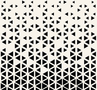 Soyut geometrik hipster moda baskı üçgeni deseni