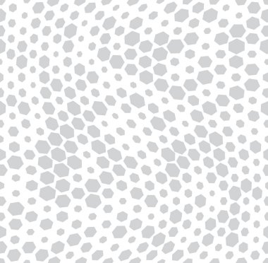 altıgen trippy seamless modeli, en az geometrik arka plan doku yazdırma