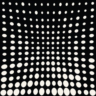 yarı ton nokta seamless modeli, en az geometrik arka plan