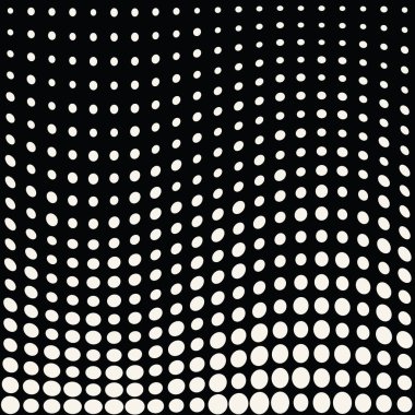 yarı ton nokta seamless modeli, en az geometrik arka plan