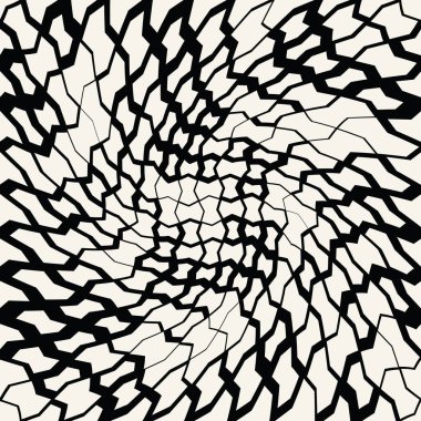 Dikişsiz soyut geometrik trippy desen