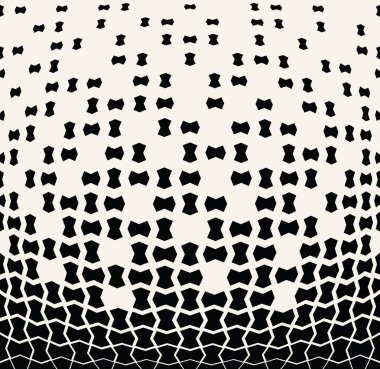 yarı ton geometrik sınır tasarlamak vektör