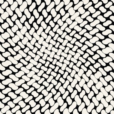 kesintisiz geometrik yarım ton vektör desen