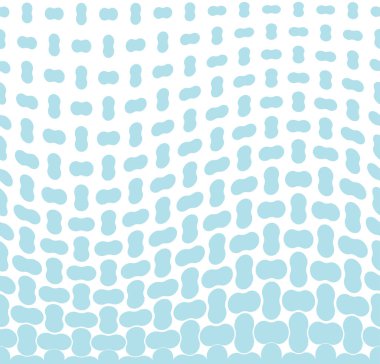 Solan kesintisiz geometrik vektör sınır desen