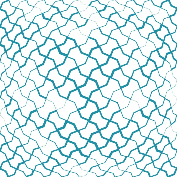 シームレスな抽象的な幾何学的な奇抜なパターン — ストックベクタ