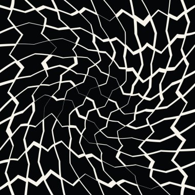 Dikişsiz soyut geometrik trippy desen