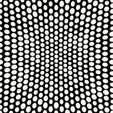 soyut kesintisiz geometrik noktalı resim deseni