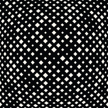 Kare yarı ton seamless modeli, en az geometrik arka plan yazdırma doku